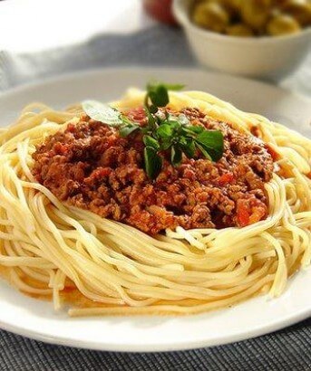 İlk Bolognese Spagetti’m